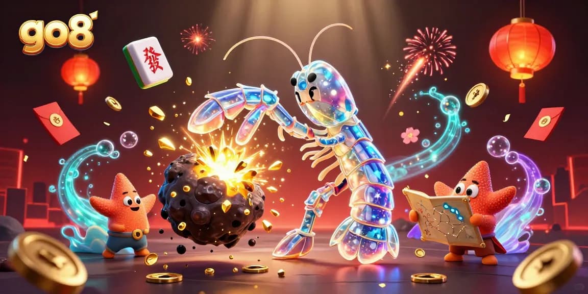 Experience the exciting world of go8 casino gaming with dynamic characters and vibrant elements.