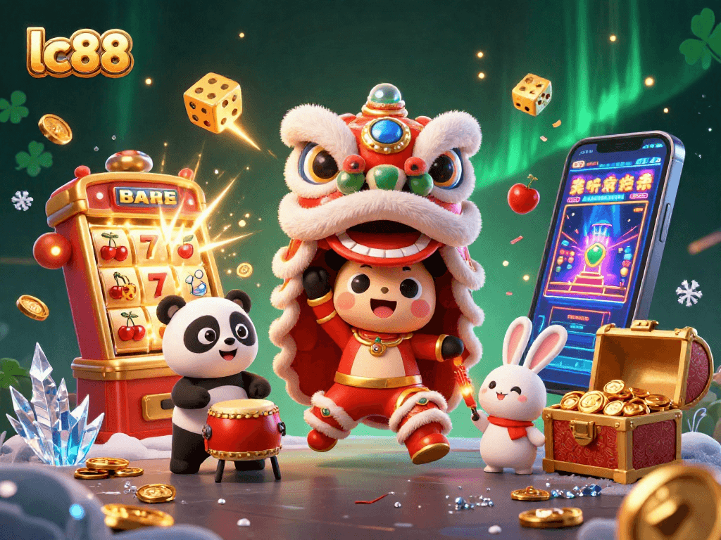Experience thrilling games at lc88 with dazzling slot jackpots and festive characters!