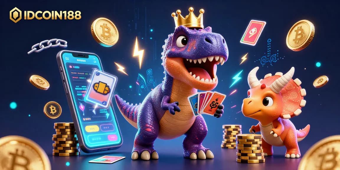 Engage in the thrilling world of IDCOIN188 with vibrant 3D characters at a crypto casino.