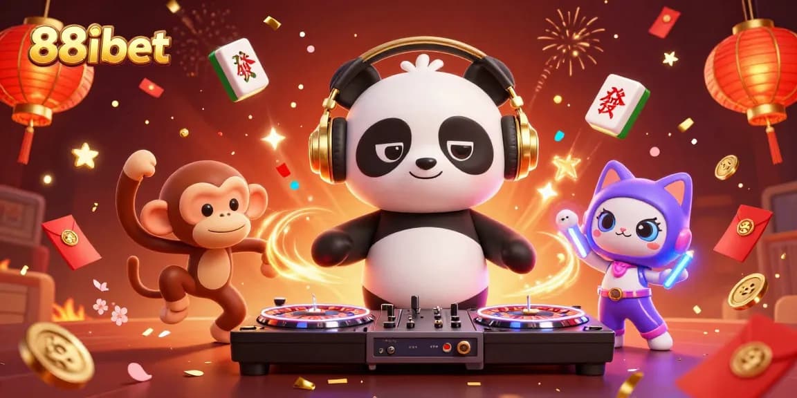 Engage with thrilling games at 88ibet featuring colorful characters and vibrant casino elements.