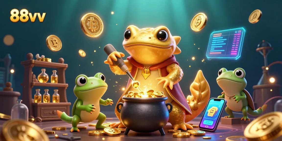 Experience thrilling adventures with 88vv while mastering 3D gold transmutation in a mystical casino