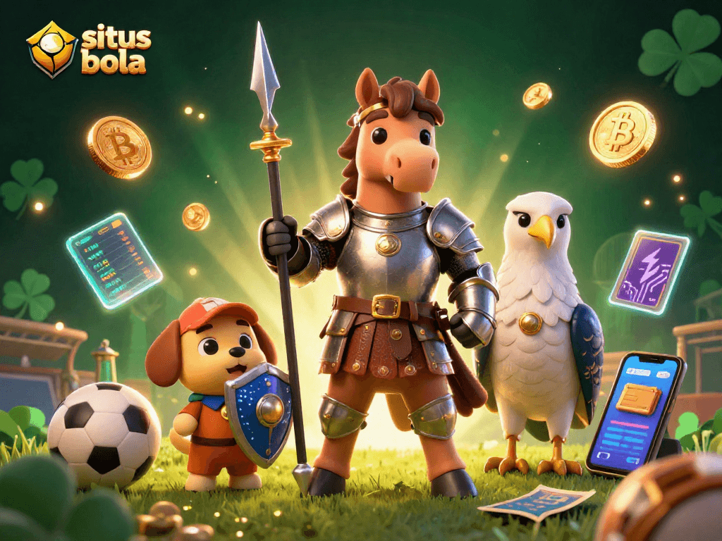 Engage in thrilling sports betting at situs judi bola with dynamic action and vibrant 3D visuals.