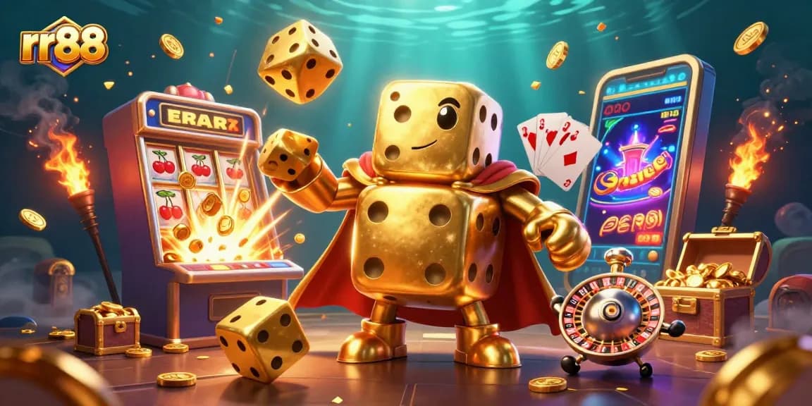 Engage with thrilling rr88 casino adventures featuring golden dice golem and dynamic slot machines.