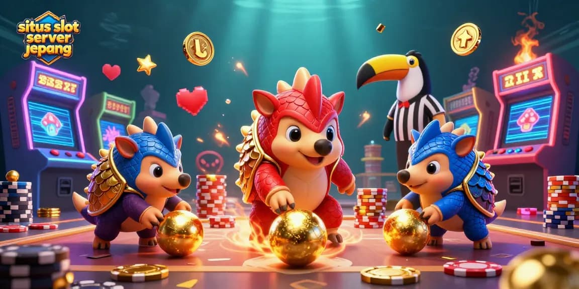 Experience the excitement of situs slot server jepang with vibrant game action and colorful elements.