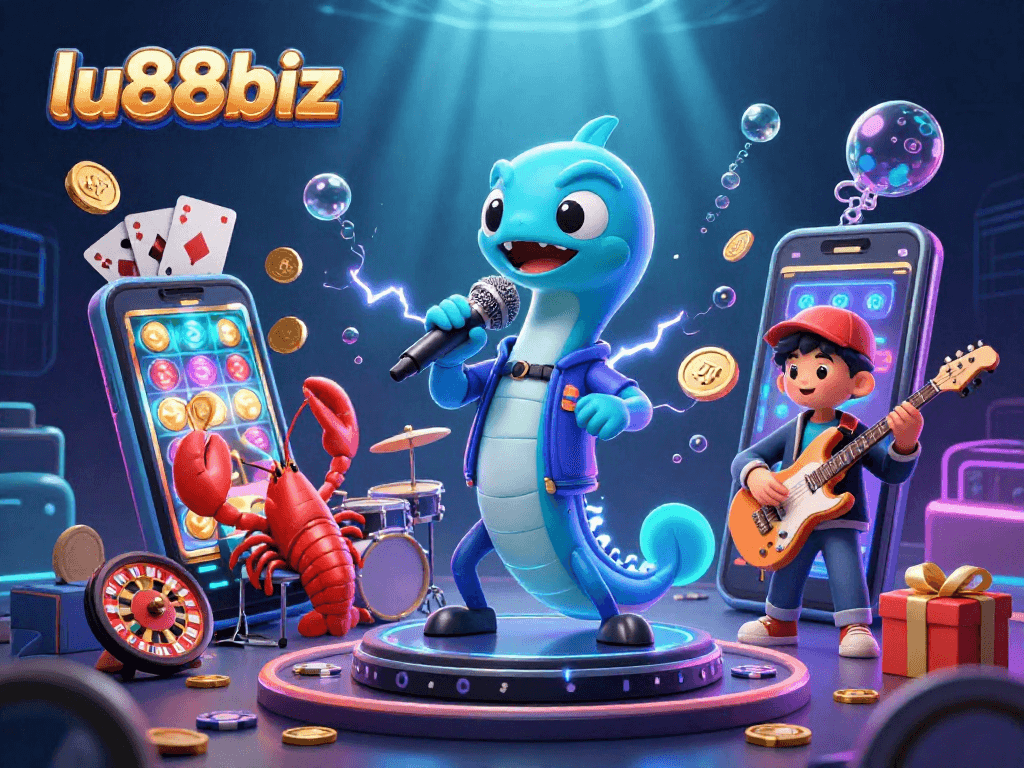 Join the thrilling action at lu88biz underwater casino with vibrant games and festive elements.