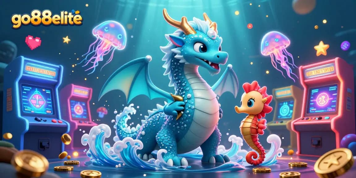 Engage in thrilling mini-games and vibrant slots at go88elite's underwater casino experience.