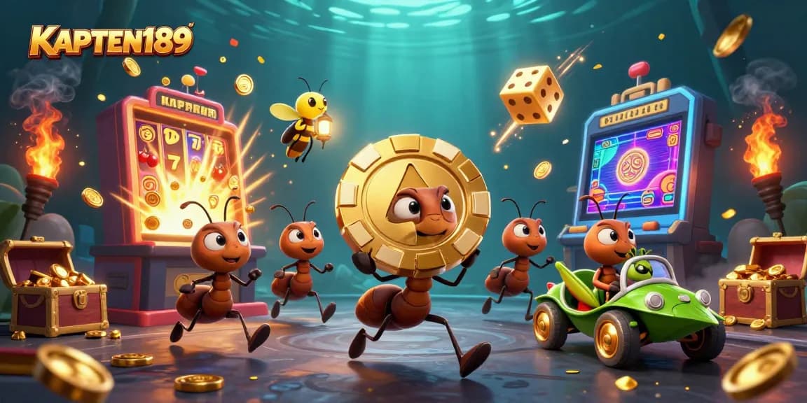 KAPTEN189 menjanjikan keseruan di dunia slot dengan karakter unik dan elemen permainan menarik
