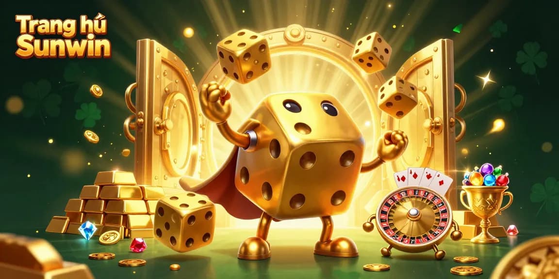 Experience the vibrant ambiance of Trang chủ Sunwin through captivating 3D gambling illustrations.