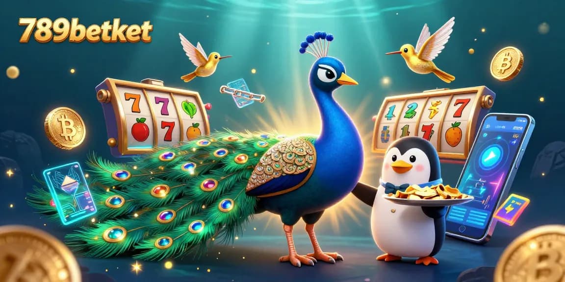 Experience thrilling gameplay with 789betket featuring vibrant slot imagery and dynamic casino elements.