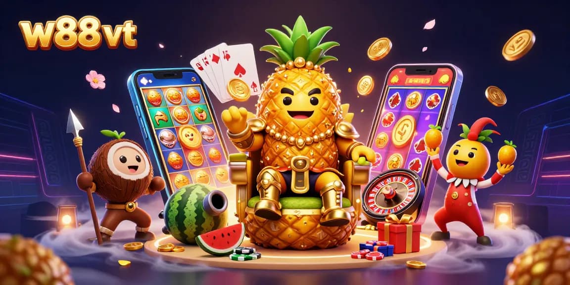 Khám phá w88 vt với hoạt hình sòng bạc sôi động, nơi bạn có thể chiến thắng lớn!