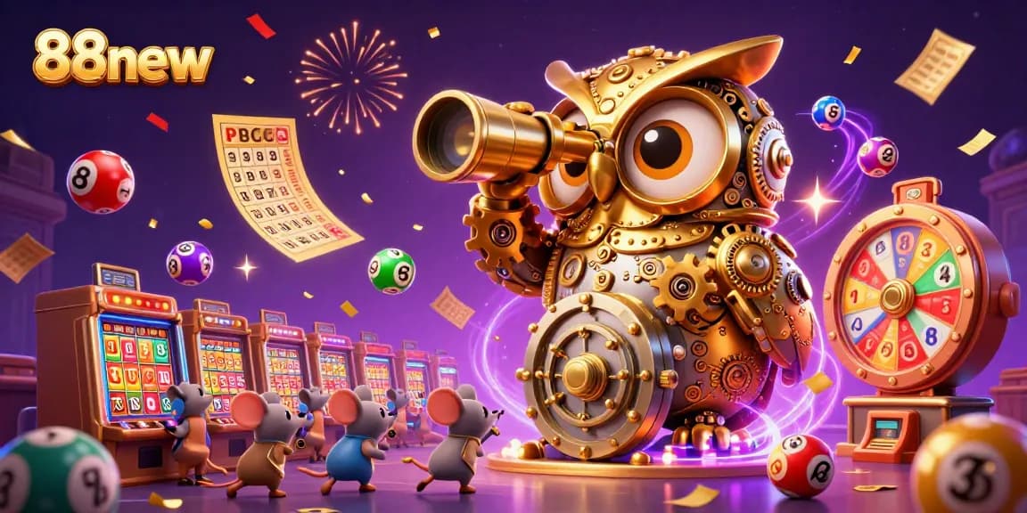 Experience thrilling gameplay and vibrant elements at 88new casino with golden owl and dynamic games.