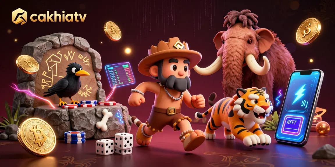 Experience thrilling gameplay at cakhiatv as you dive into the vibrant prehistoric casino scene.