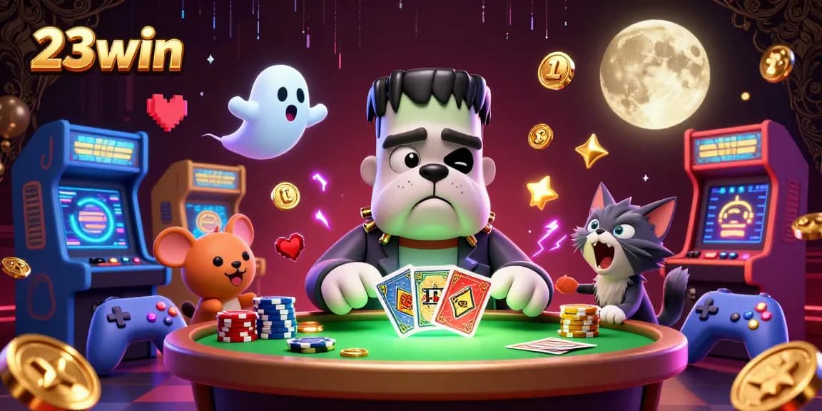 Experience thrilling gaming at 23win with unique characters and vibrant casino action.