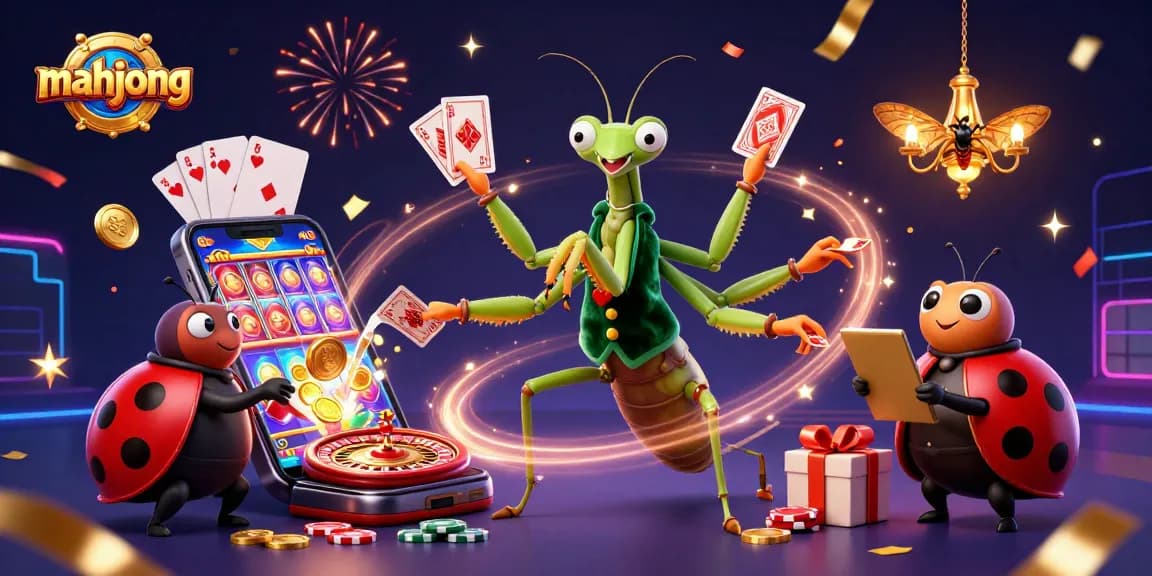 Experience thrilling mahjong slot games with vibrant visuals and dynamic casino elements.