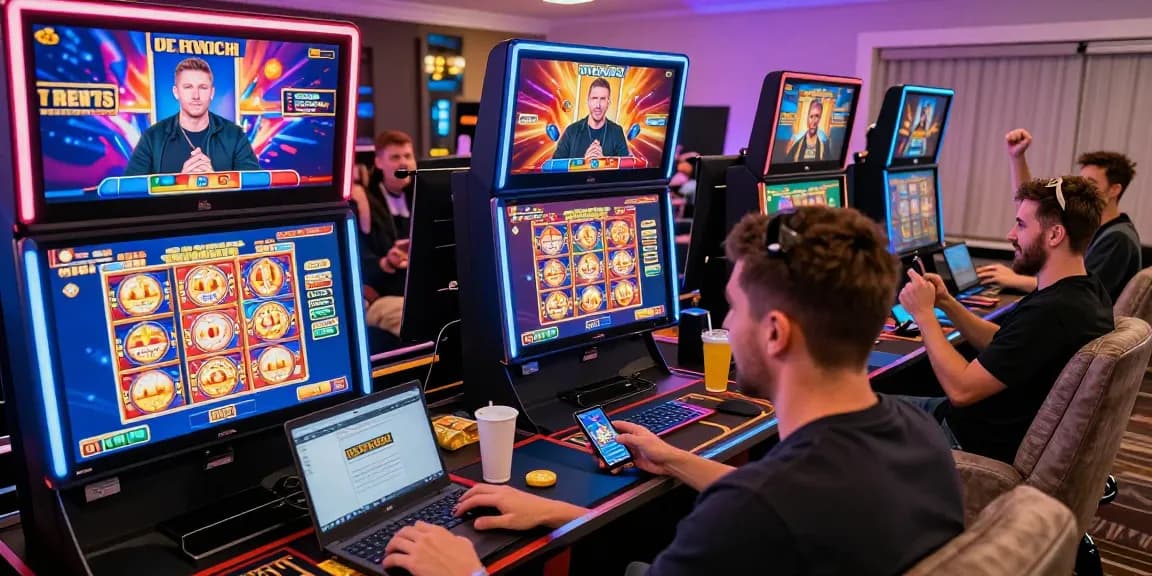 Players enjoying interactive new UK casino sites with vibrant gaming experiences and exciting moments.