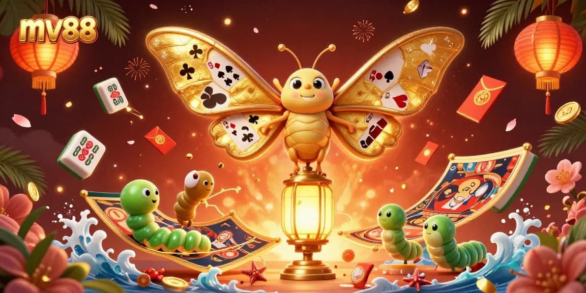 Experience the vibrant realm of mv88 as players engage in thrilling casino scenes with dynamic 3D characters.