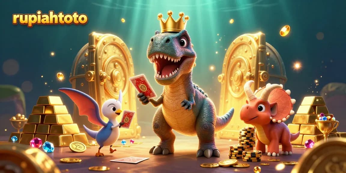 Mengklaim kemenangan di permainan slot rupiahtoto dengan karakter 3D yang menarik dan banyak harta karun.
