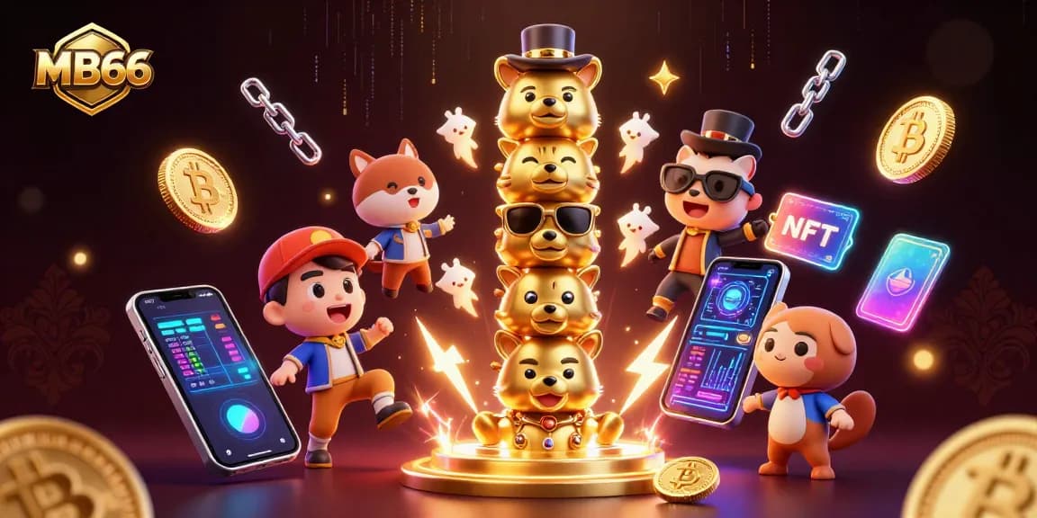 Bet on MB66's thrilling games with interactive 3D animated characters and vibrant casino elements.