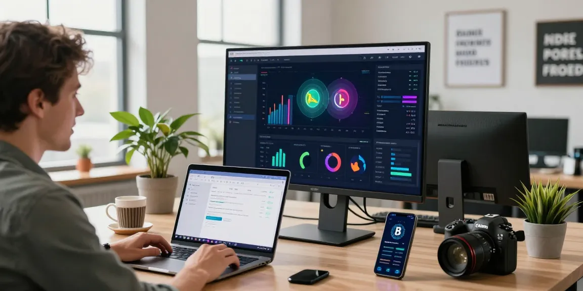 LibertySwap trading interface with user analyzing cross-chain assets in a modern fintech workspace