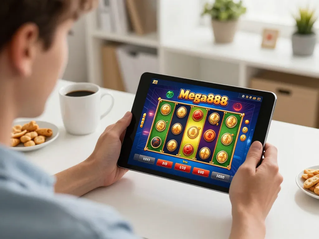 Melibatkan permainan mudah alih dengan aplikasi Mega888 untuk pengalaman dalam talian yang mendebarkan