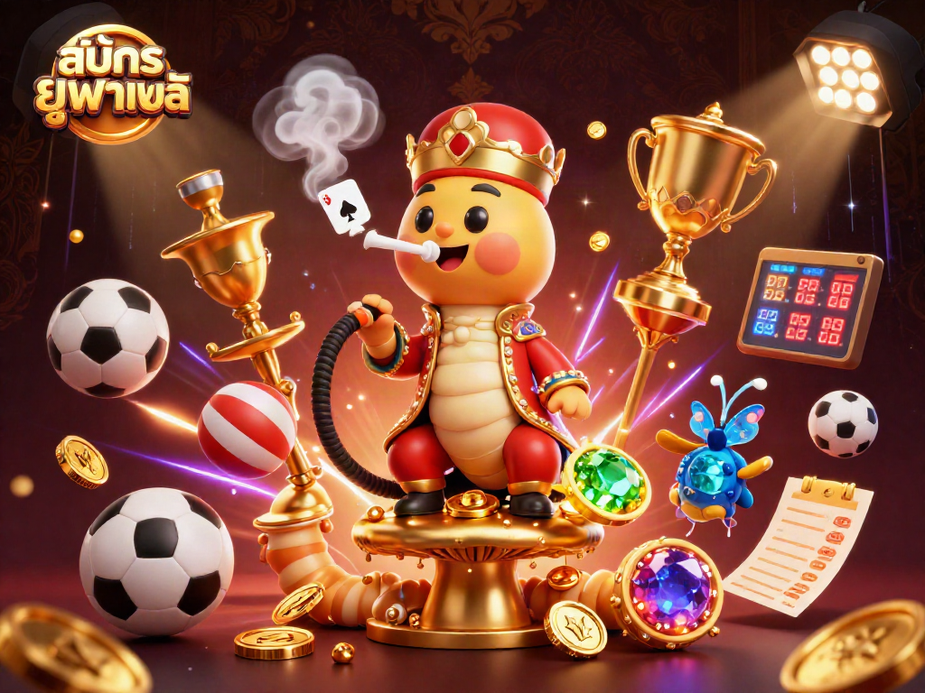 Join the fun and action while สมัครยูฟ่าเบท at this vibrant casino scene featuring thrilling sports elements.