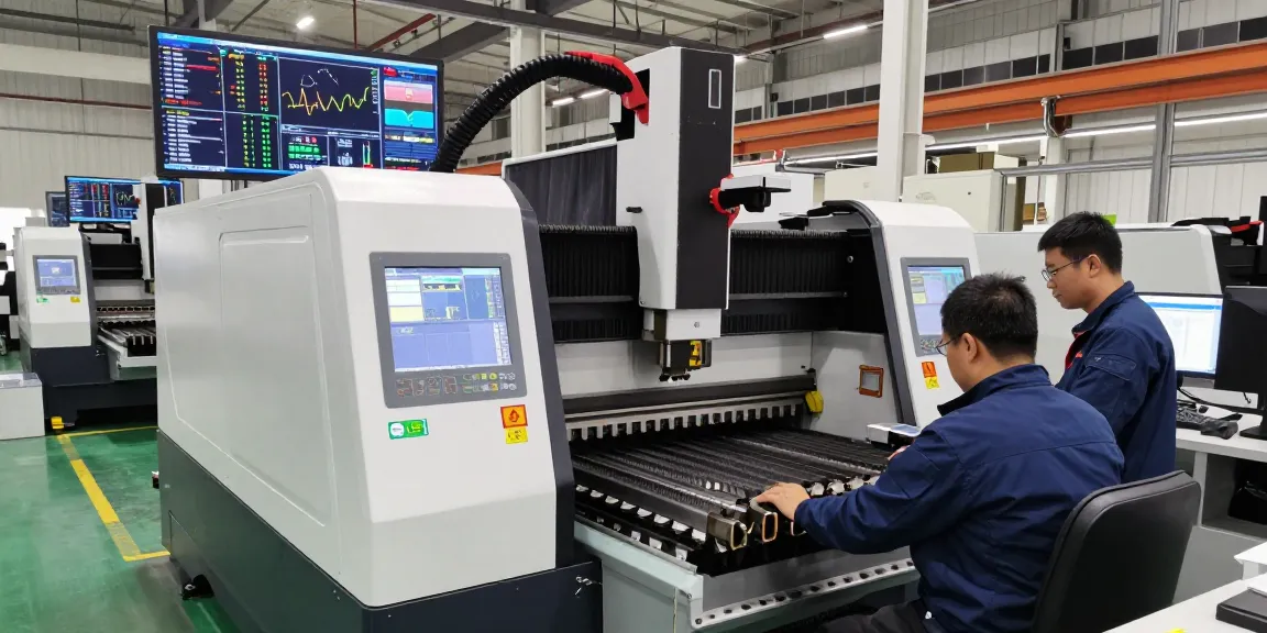 CNC press brake machine for sale in a modern manufacturing environment with advanced technology integration and skilled operators.