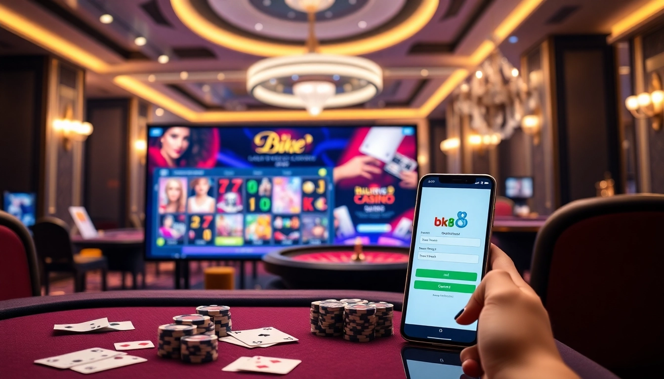 Experience engaging gaming at bk8 สมัครสมาชิก with a vibrant online casino atmosphere.
