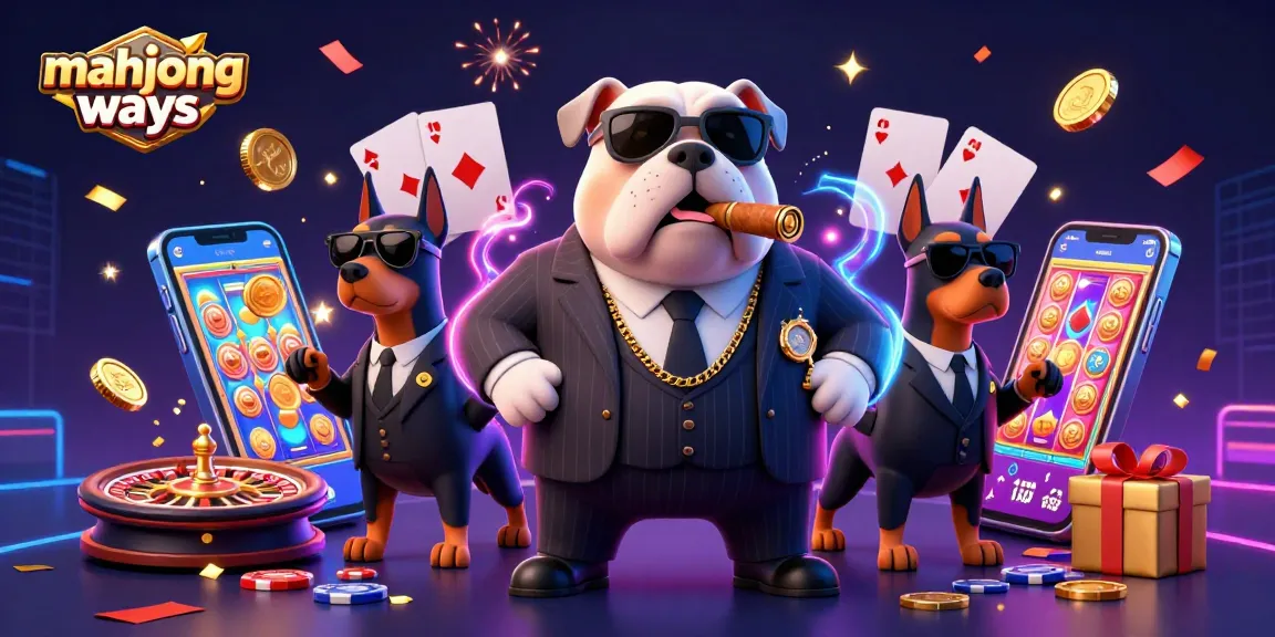 Players experience mahjong ways with exciting slot games and dynamic casino elements in a vibrant scene.