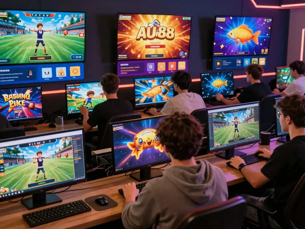 Engaging players enjoying diverse games at AU88 online platform https://au88bet.it.com/ showcasing vibrant gaming experiences.