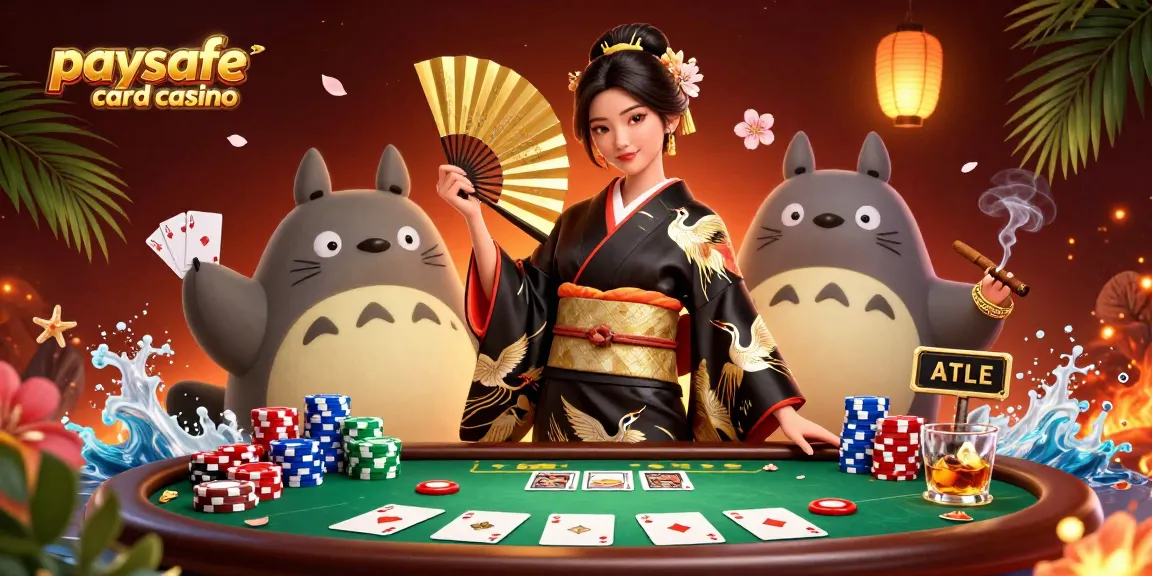 Erlebe sichere Einzahlungen in einem Paysafe Card Casino mit einer lebendigen 3D-Szene, die Eleganz und Aufregung zeigt.