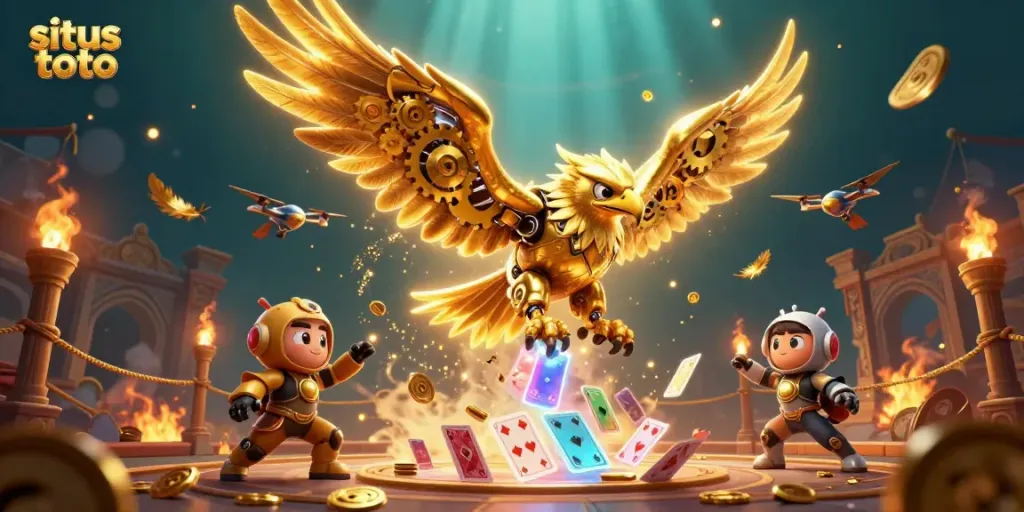Mengakses situs toto untuk meraih jackpot maksimal dengan karakter 3D yang memukau dan elemen permainan.