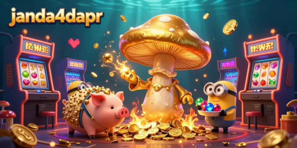 Menangkan jackpot di janda4dapr dengan si penyihir jamur emas yang menyalurkan energi ajaib.