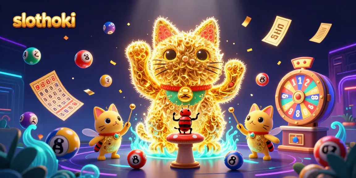 Permainan slot slothoki dengan simbol keberuntungan dan karakter menarik menciptakan keseruan.