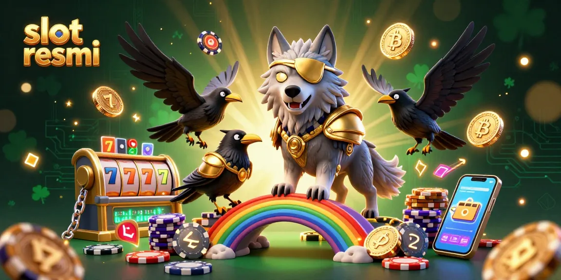 Experience the thrilling world of slot resmi at its peak with vibrant 3D fantasy illustration.