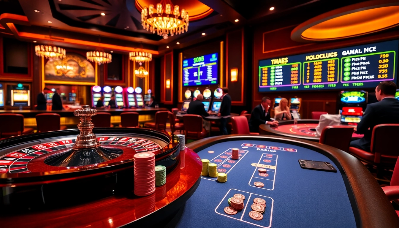 Experience the excitement of gambling at Thabet College's vibrant casino scene.