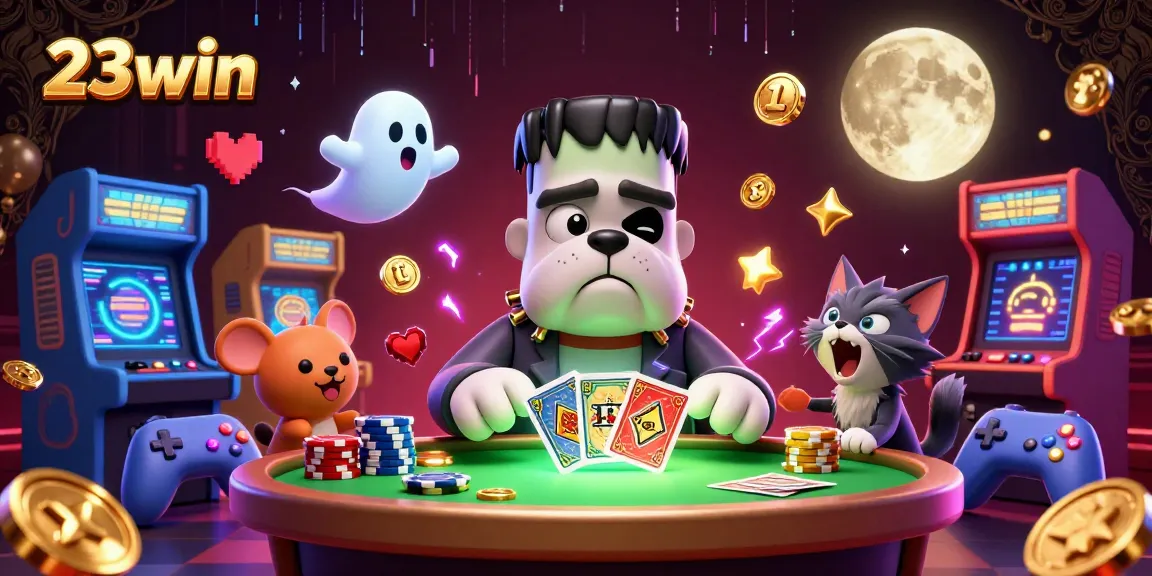 Experience thrilling gaming at 23win with unique characters and vibrant casino action.