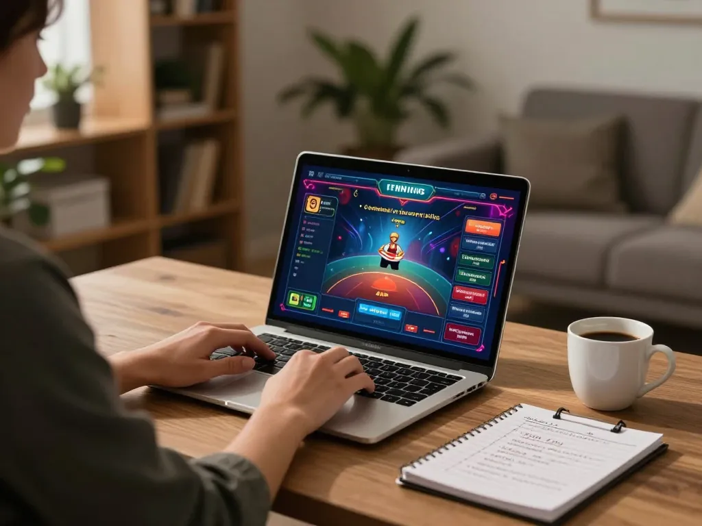 Participez au casino en ligne français avec un gameplay stratégique dans un cadre cosy à la maison.